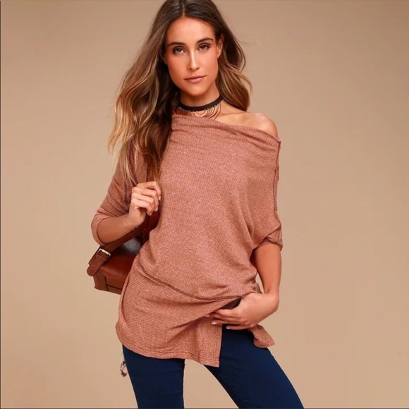 Free People Tops - Free People Londontown Oversized Thermal